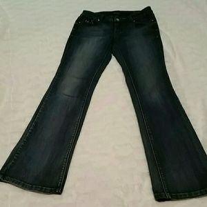 WHBM diamond stud pockets jeans NWOT